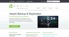 Desktop Screenshot of optiodata.com